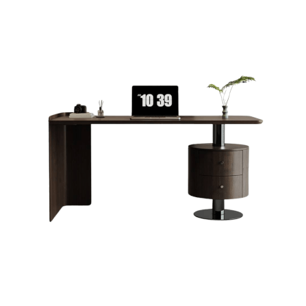 โต๊ะทำงาน MJhomedesigns TB944 สีน้ำตาล L140xW70xH75 cm _0